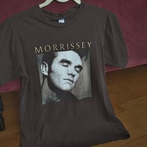 Morrissey 2007 concert shirt women's small tee